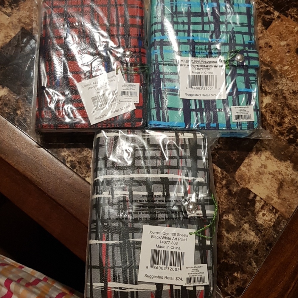 SOLD Vera Bradley Size 120pg Journal/Notebook